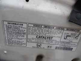 2003 HONDA ACCORD LX WHITE 4DR 2.4L VTEC AT A18800